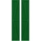Ekena Millwork Americraft 3-Board Wood 2 Equal Panel Frmd Board-n-Batten Shutters w/Dbl Z-Bar, ARW102BF311X80HGH, PR ARW102BF311X80HGH - alternate 1